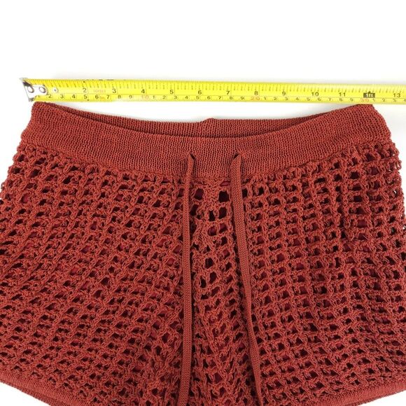 NEW Zara Limited Edition Crochet Polo Sweater Knit Shorts Matching Set Resort - Picture 9 of 13